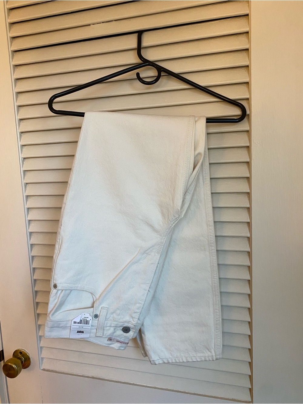 Levi’s 70s High Slim Straight White Jeans